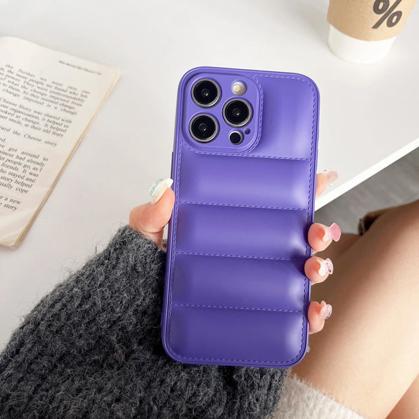 Puffer Jacket Silicone Case
