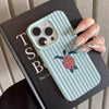 Striped Turtle Phone Case