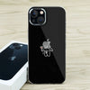 Matchstick Couple Clear Case
