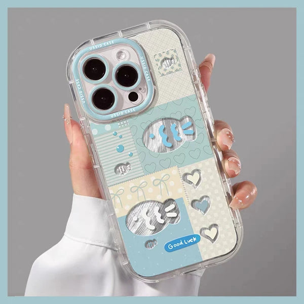 Ocean Fish Heart Soft Case