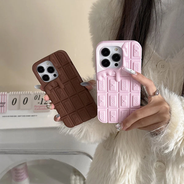 Vitrine de crème glacée à la mousse au chocolat