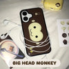 Coque en silicone motif singe