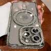 Coque MagSafe pailletée avec strass