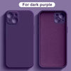 Purple Liquid Silicone Case