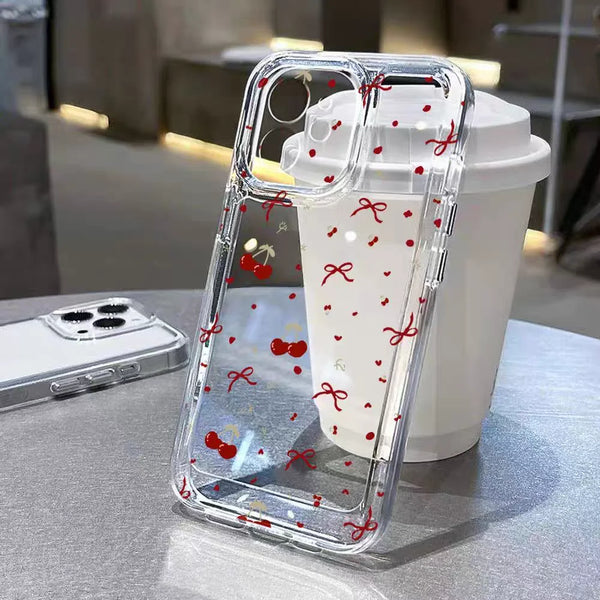 Pink Heart Butterfly Case