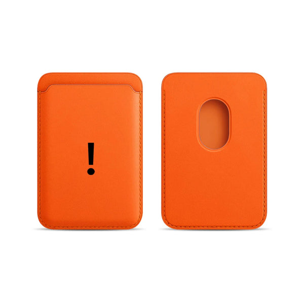 Exclamation Leather MagSafe Wallet