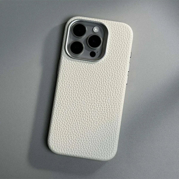 Magnetic Leather Shield Case