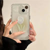 Tulip Floral Clear Case
