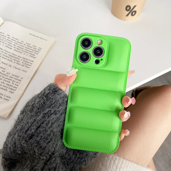 Puffer Jacket Silicone Case
