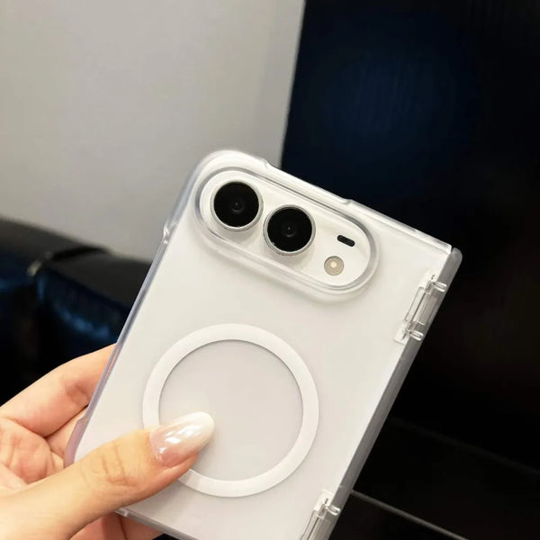 Frosted Magnetic Hinge Case