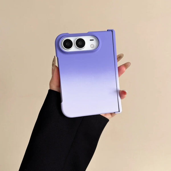 Gradient Frosted Hinge Case