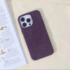 MagSafe compatible shell case with metallic buttons