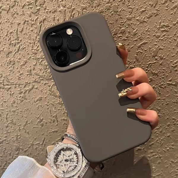 Solid Color Shockproof Case