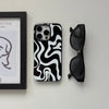 Zebra Stripe Fluid Case