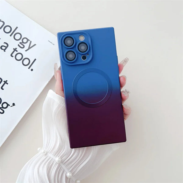 Colorful Square Magnetic Case