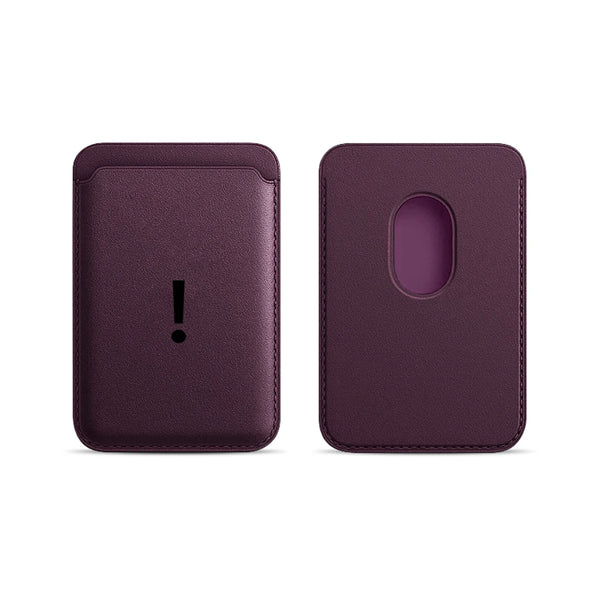 Exclamation Leather MagSafe Wallet