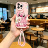 Blue Pink Stitch Case