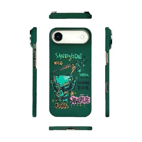 Coque MagSafe en fibre d'aramide