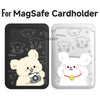 Cute Dog MagSafe Card Holder