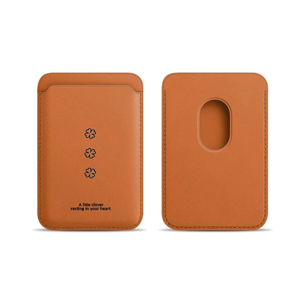 Lucky Clover MagSafe Wallet Holder