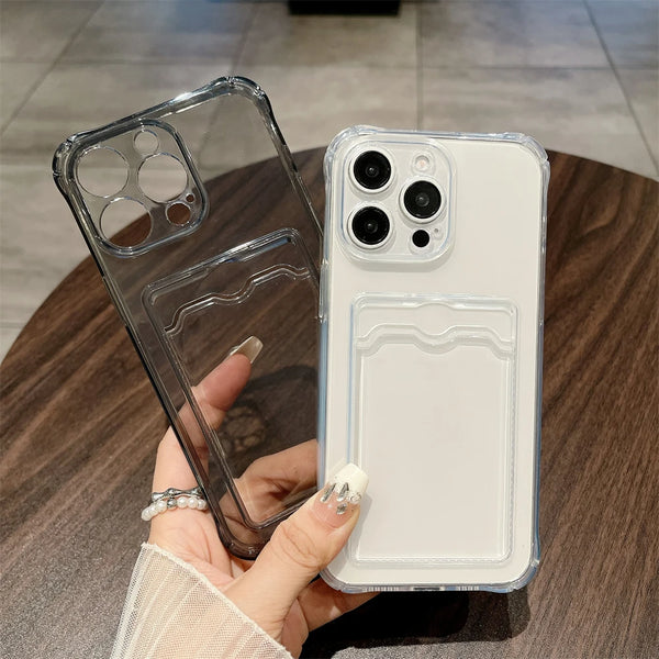 Clear Pocket Shockproof Case