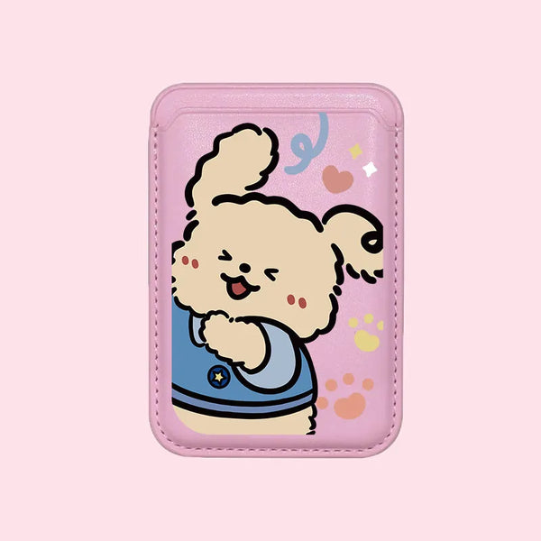 Cute Couple Puppy Wallet