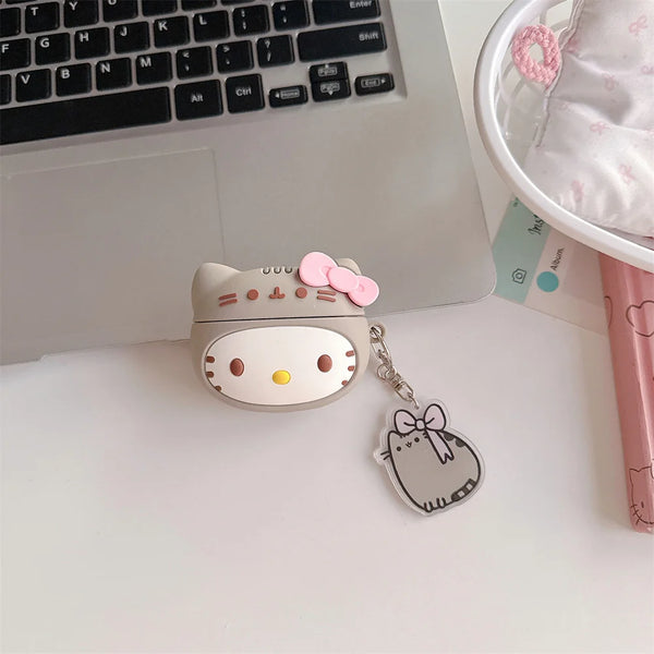 Kawaii Kitty AirPods Case