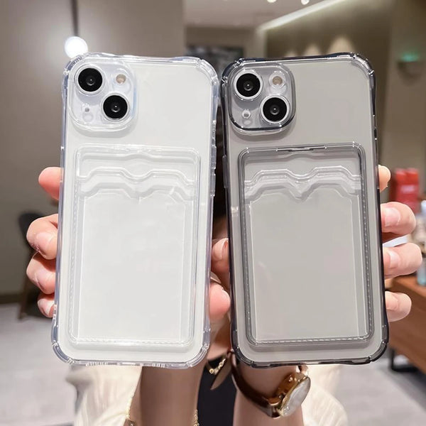 Transparent Card Holder Case