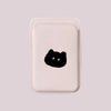 Cartoon Cat MagSafe Wallet Holder