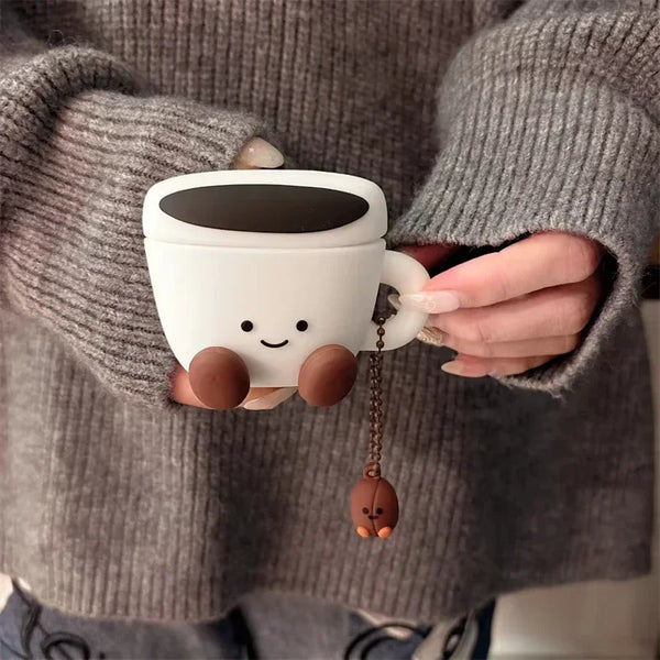 3D Coffee Cup AirPods Case