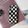 Black White Checkerboard Case
