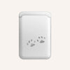 Cat Paw MagSafe Card Holder front view with card slot