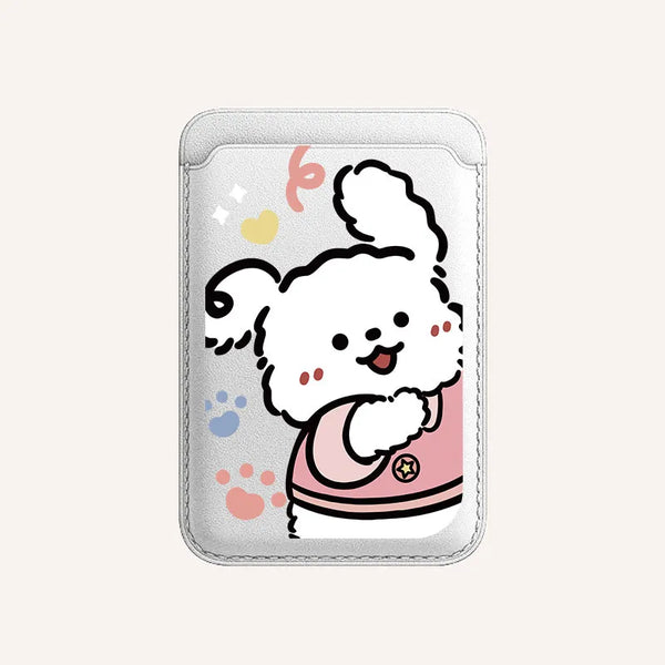 Cute Couple Puppy Wallet
