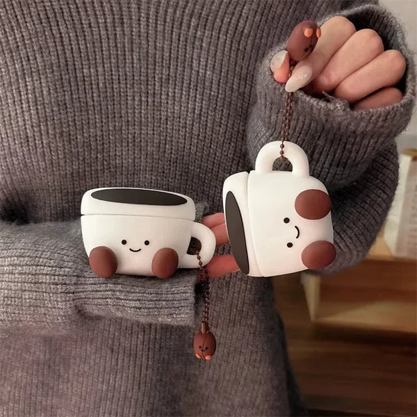 3D Coffee Cup AirPods Case
