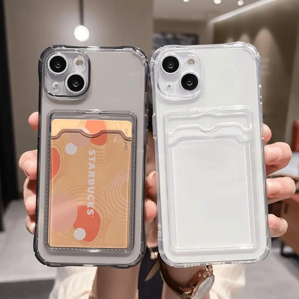 Transparent Card Holder Case