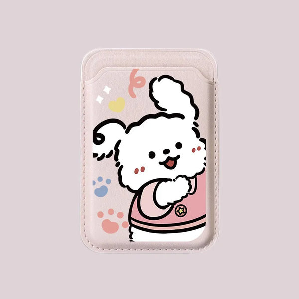Cute Couple Puppy Wallet