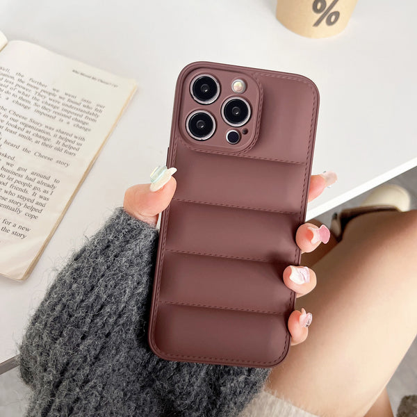 Puffer Jacket Silicone Case