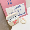 3D Cat Paw AirPods Case