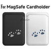Cat Paw MagSafe Card Holder white/cream variant