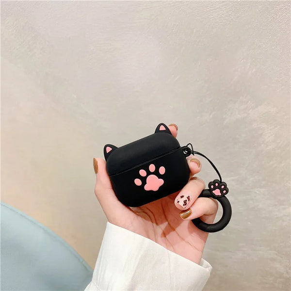 3D Cat Paw AirPods Case