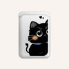 Couple Cat MagSafe Card Holder
