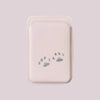 Cat Paw MagSafe Card Holder close-up leather texture