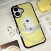 Coque en silicone motif singe