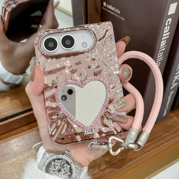 Water Ripple Mirror Diamond Case
