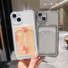 Transparent Card Holder Case