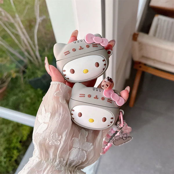 Kawaii Kitty AirPods Case