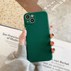 Square Edge Matte Silicone Case