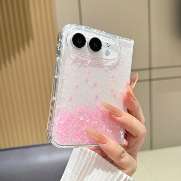 Colorful Glitter Quicksand Case