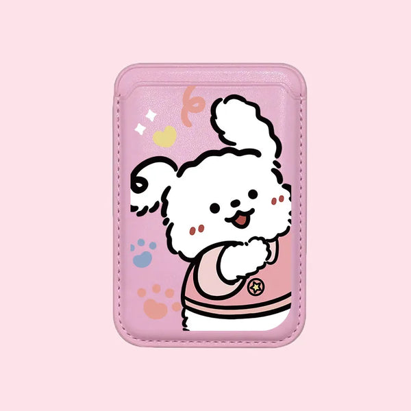 Cute Couple Puppy Wallet