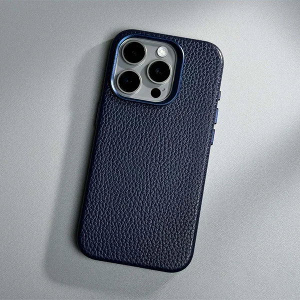 Magnetic Leather Shield Case